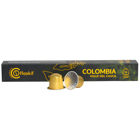 Colombia Coffee Capsules - Compatible with Nespresso machines